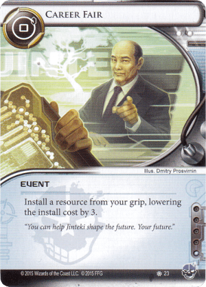 Android Netrunner Career Fair Image