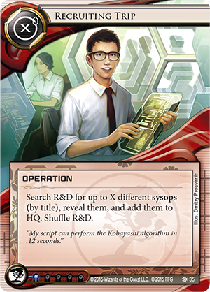 Android Netrunner Recruiting Trip Image