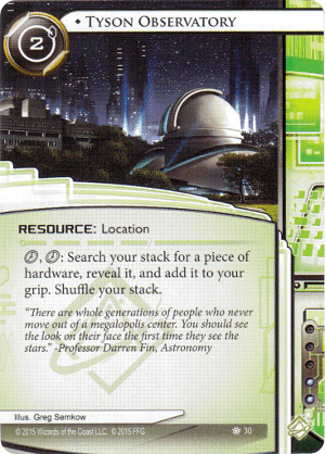 Android Netrunner Tyson Observatory Image