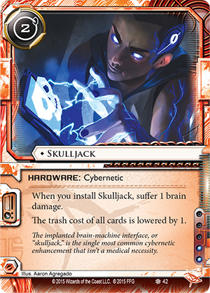 Android Netrunner Skulljack Image