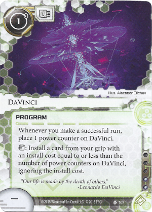 Android Netrunner DaVinci Image