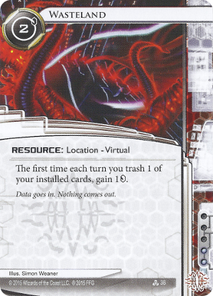 Android Netrunner Wasteland Image