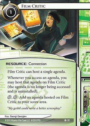Android Netrunner Film Critic Image