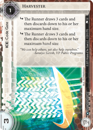 Android Netrunner Harvester Image