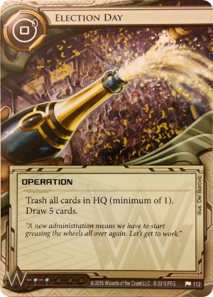 Android Netrunner Election Day Image