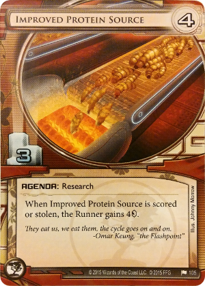 Android Netrunner Improved Protein Source Image