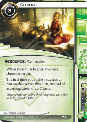 Android Netrunner Patron Image
