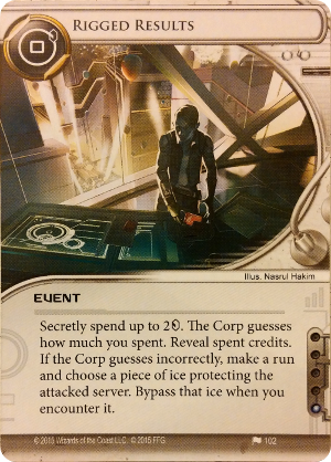Android Netrunner Rigged Results Image