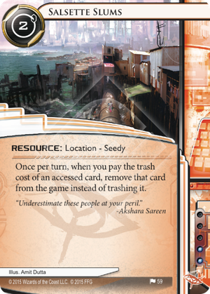 Android netrunner LCG salsette Island 1x Executive Search firm #072