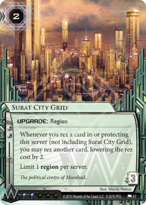 Android Netrunner Surat City Grid Image