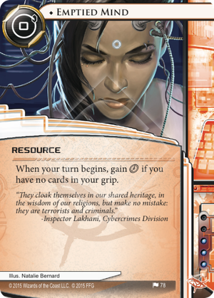 Android Netrunner Emptied Mind Image