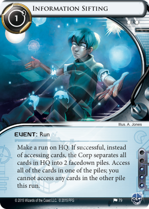 Android Netrunner Information Sifting Image
