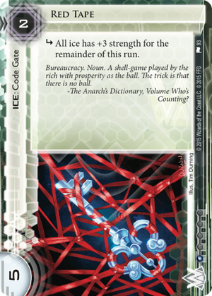 Android Netrunner Red Tape Image