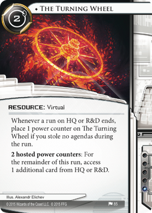 Android Netrunner The Turning Wheel Image