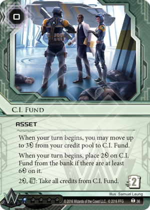 Android Netrunner C.I. Fund Image