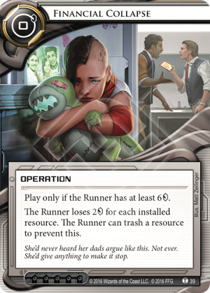 Android Netrunner Financial Collapse Image