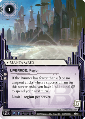 Android Netrunner Manta Grid Image