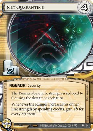 Android Netrunner Net Quarantine Image