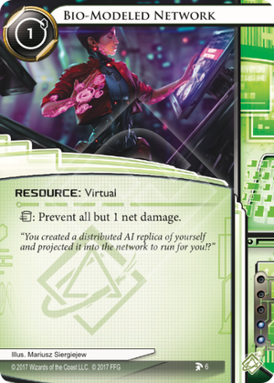 Android Netrunner Bio-Modeled Network Image