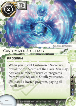 Android Netrunner Customized Secretary Image