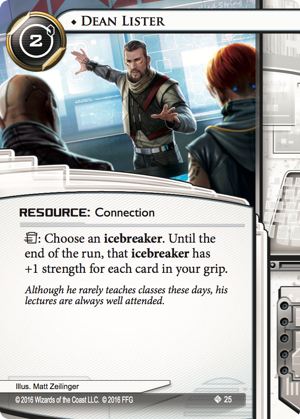 Android Netrunner Dean Lister Image