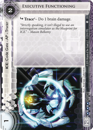 Android Netrunner Executive Functioning Image