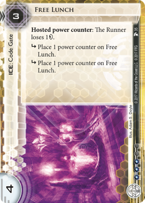 Android Netrunner Free Lunch Image