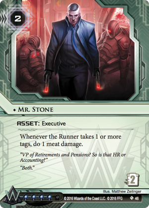 Android Netrunner Mr. Stone Image