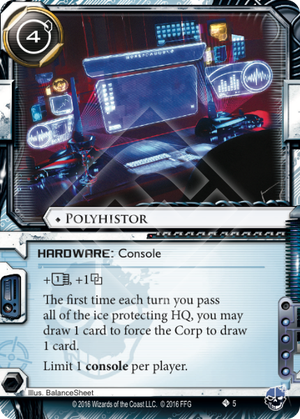 Android Netrunner Polyhistor Image