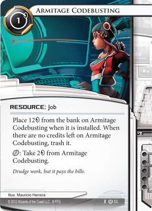 Android Netrunner Armitage Codebusting Image