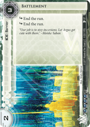 Android Netrunner Battlement Image