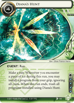 Android Netrunner Diana's Hunt Image