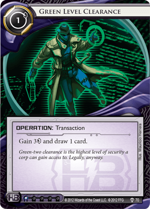 Android Netrunner Green Level Clearance Image