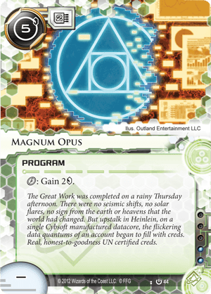Android Netrunner Magnum Opus Image