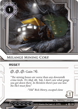 Android Netrunner Melange Mining Corp. Image