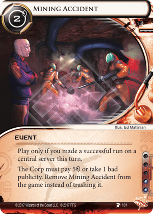 Android Netrunner Mining Accident Image