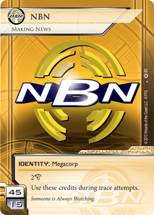 Android Netrunner NBN: Making News Image