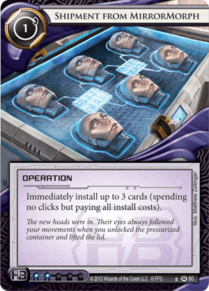 Android Netrunner Shipment from MirrorMorph Image