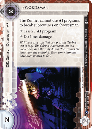 Android Netrunner Swordsman Image