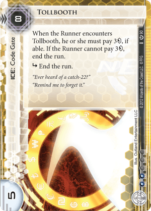 Android Netrunner Tollbooth Image